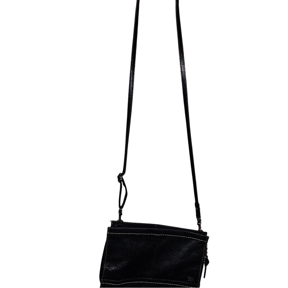 Little Black Sak Crossbody with Adjustable Strap Leather Small - Picture 3 of 9